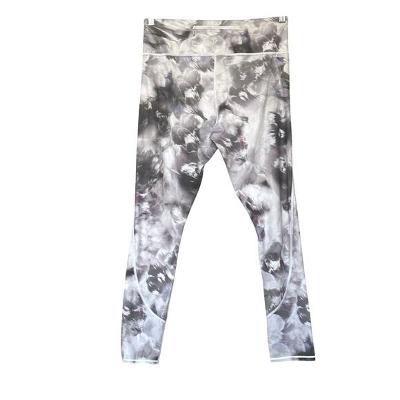 Athleta Run Free Winter Garden 7/8 Tight Gray Womens Size M 383959 - Picture 5 of 13